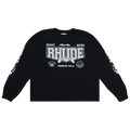 Rhude 4x4 Long-Sleeve Tee "Vintage Black"