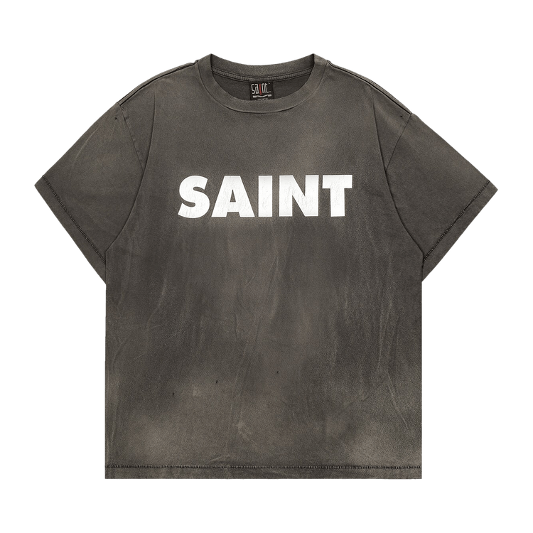 SAINT Mxxxxxx Logo Print Tee "Black"