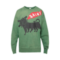 SAINT Mxxxxxx Cerberus Crewneck Sweatshirt "Green"