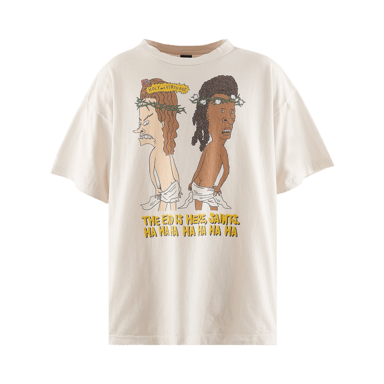 SAINT Mxxxxxx Hly & Virts Tee "White"