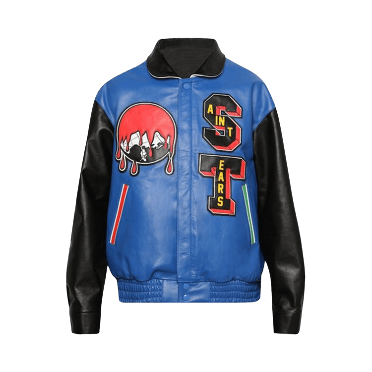 SAINT Mxxxxxx Grail Varsity Jacket "Blue"