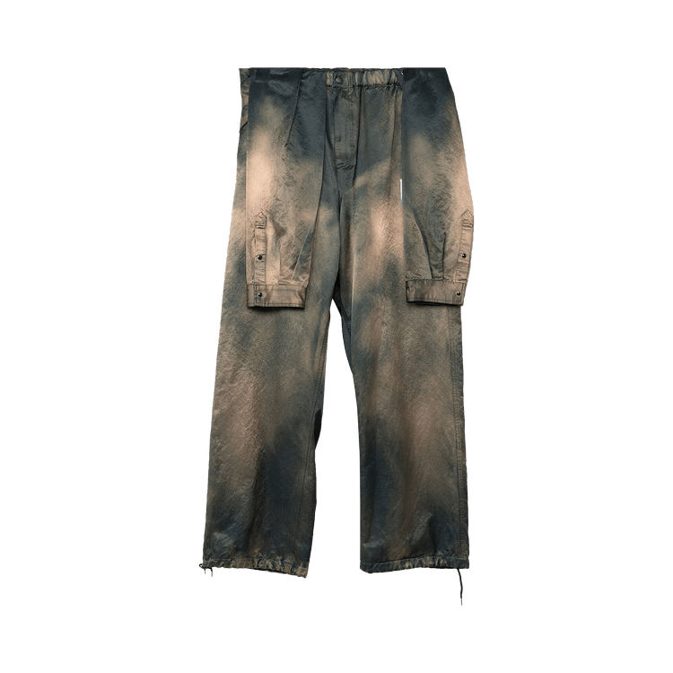 Maison Mihara Yasuhiro Mixed Easy Pants "Dark Green"