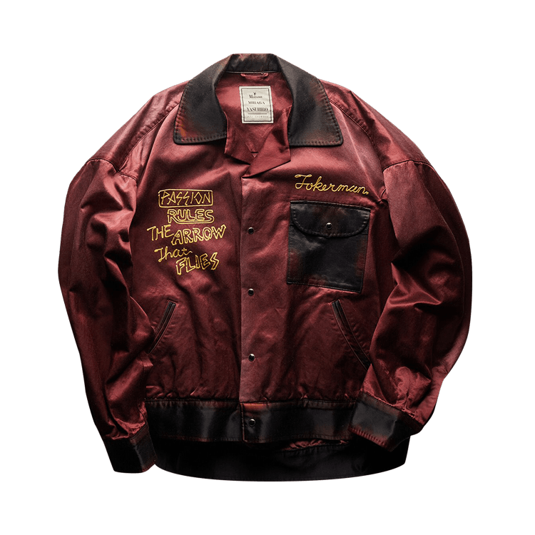 Maison Mihara Yasuhiro Car Club Jacket "Bordeaux"