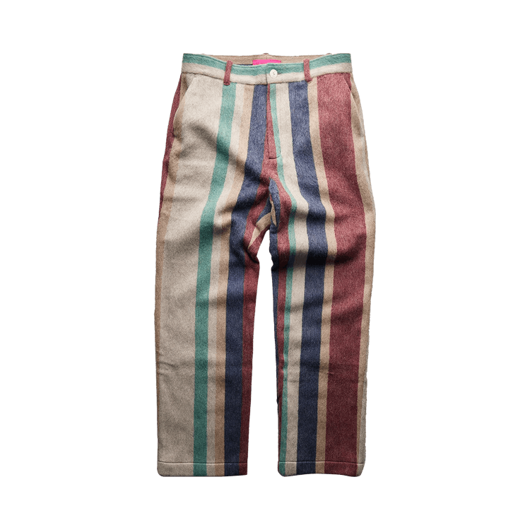 The Elder Statesman Brushed Striped Member Pants "Brushed Wool Stripe"