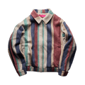 The Elder Statesman Brushed Striped Member Jacket "Brushed Wool Stripe"