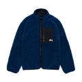 Stussy Sherpa Reversible Jacket "Weathered Blue"