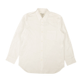 Junya Watanabe Poplin Long-Sleeve Button Down Shirt "White"