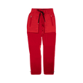 Amiri Velvet Commando Patch Pants "Red"