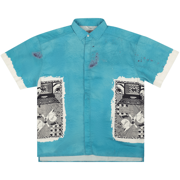 Cav Empt Security Short-Sleeve Shirt "Blue"
