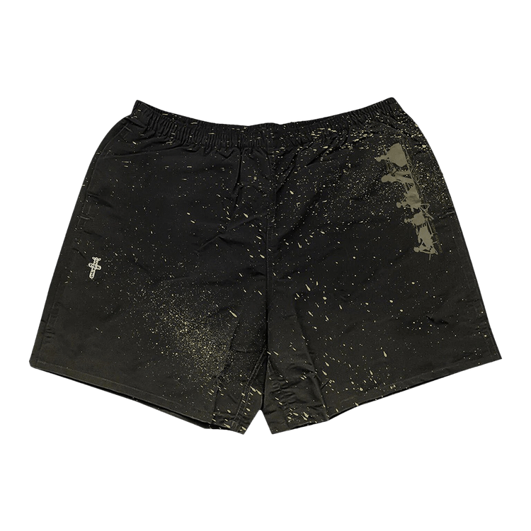 Cactus Jack by Travis Scott Splatter Shorts "Black"