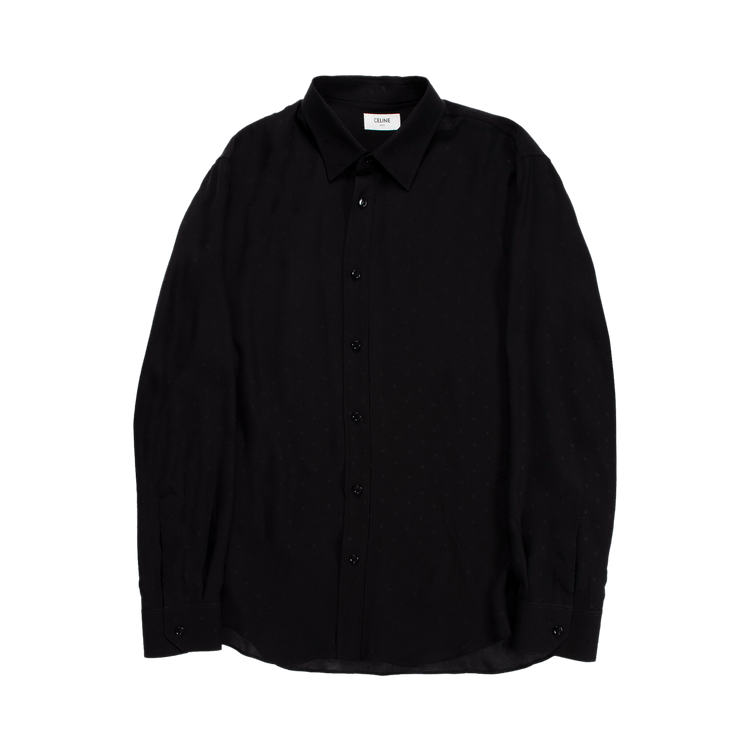 CELINE Chemise Loose Carnaby Shirt "Black"