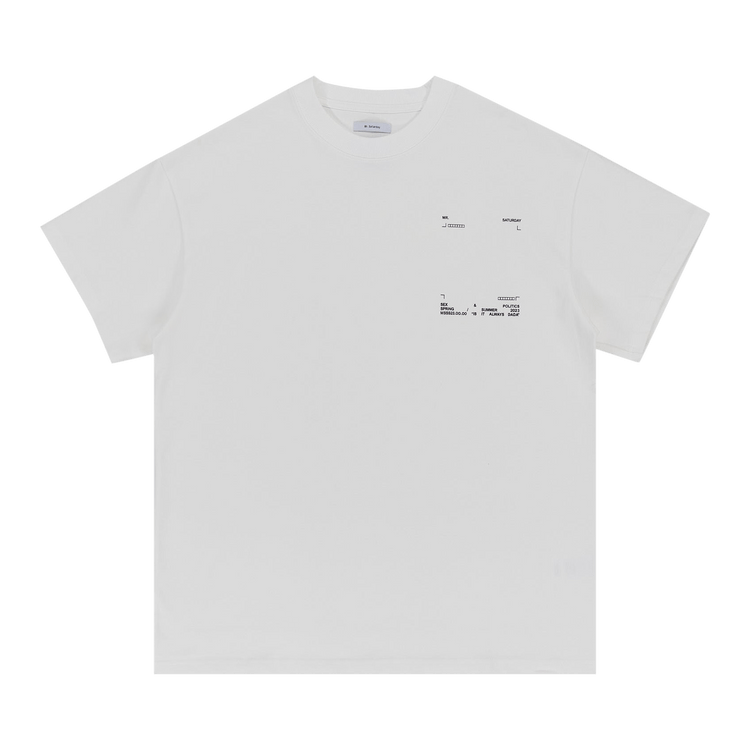 Mr. Saturday Dada T-Shirt "Ecru"