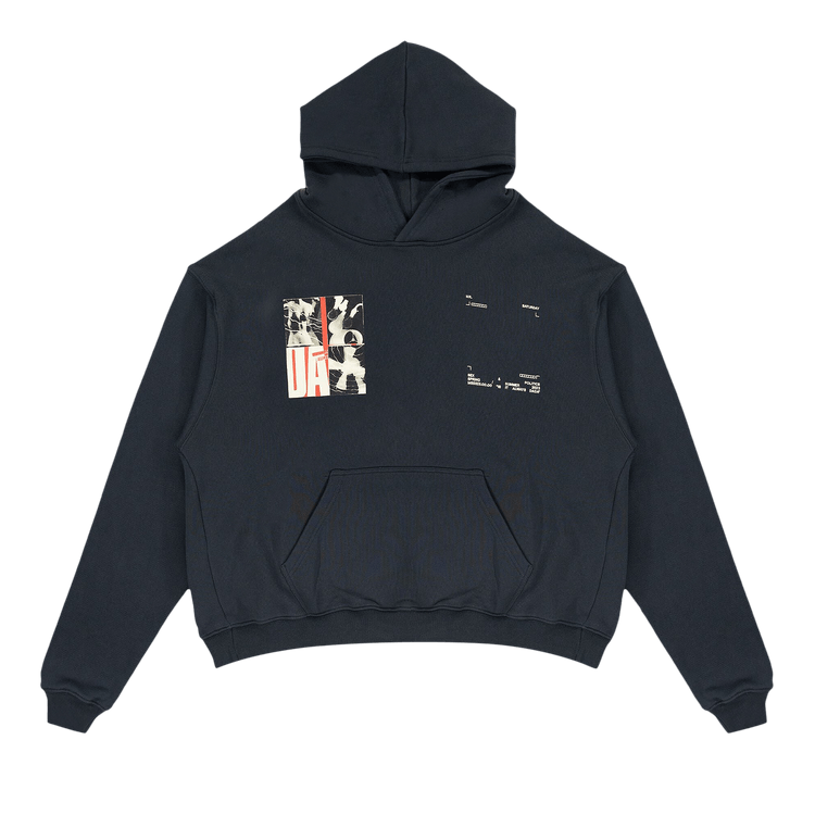 Mr. Saturday Dada Check Hoodie "Black"