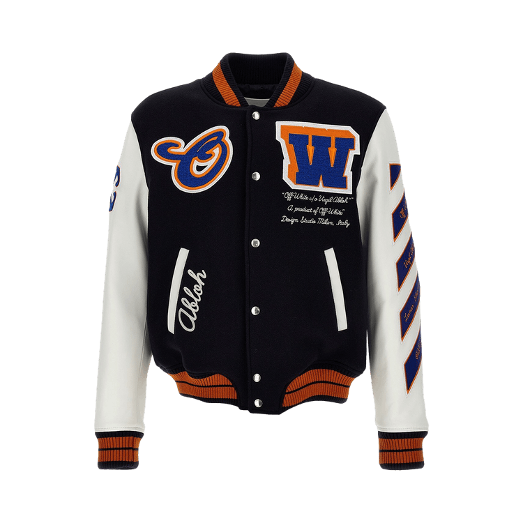 Off-White Hold The Moon Varsity Jacket "Sierra Leone"