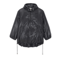 Saint Laurent Nylon Cassandre Down Jacket "Black"
