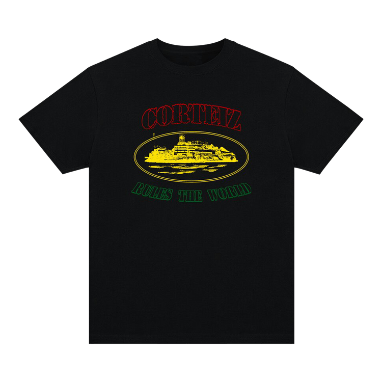 Corteiz OG Carni Alcatraz Tee "Black"