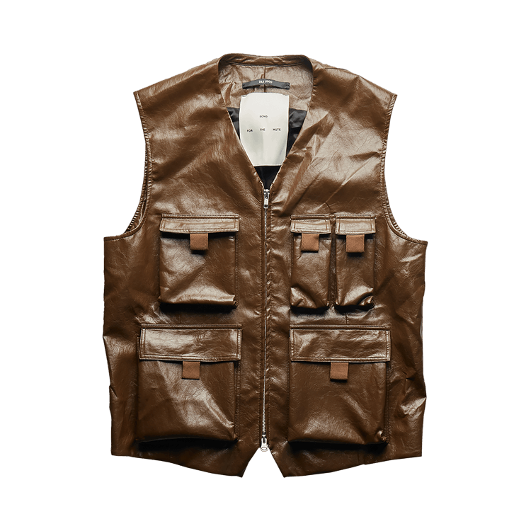 Song for the Mute 3D Pocket Vest "Brown"