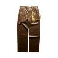 Song for the Mute Long Work Pant "Brown"