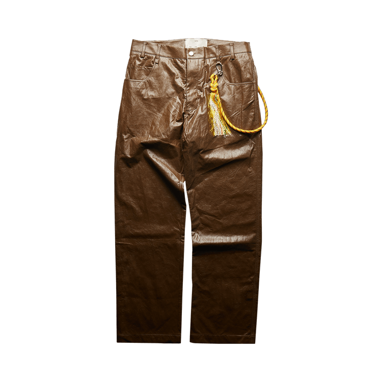Song for the Mute Long Work Pant "Brown"