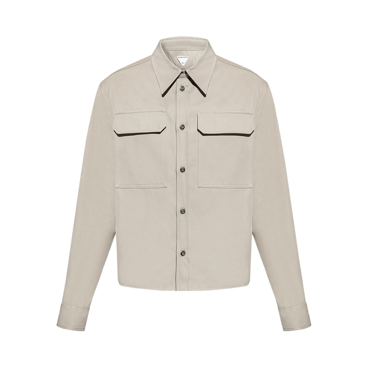 Bottega Veneta Pocket Shirts "Agate Grey"