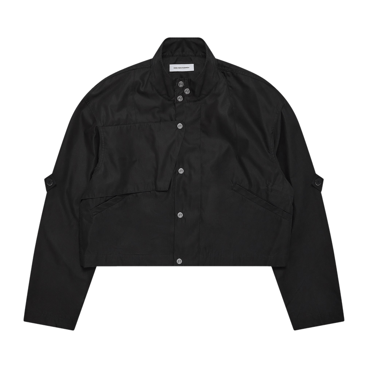 Kiko Kostadinov Meno Cropped Jacket "Black"