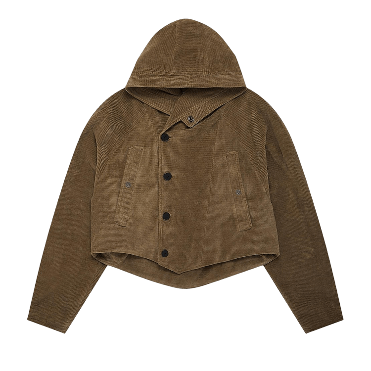 Kiko Kostadinov Remus Hooded Jacket "Lichen Green"