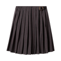 Miu Miu Gingham Check Skirt "Garnet"