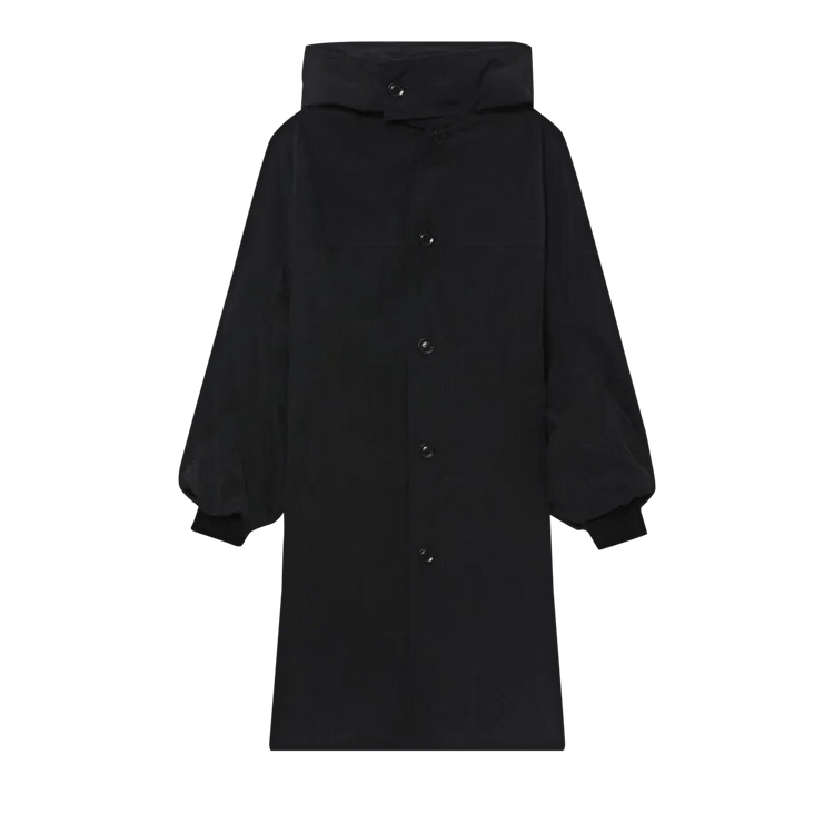 Y's Fringe-Sleeve Coat 'Black'