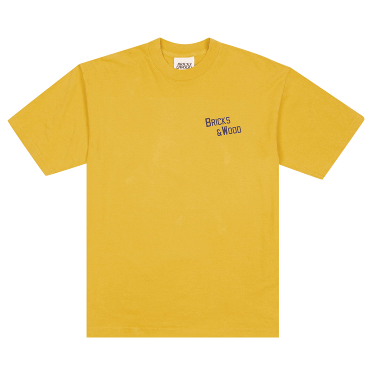 Bricks & Wood Varsity Tee "Gold"