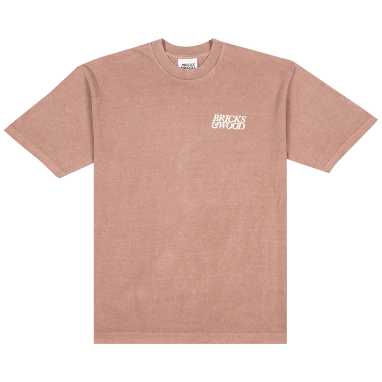 Bricks & Wood From South Central With Love Logo Tee "Brown"