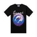 GANNI Light Jersey Relaxed T-Shirt "Black"