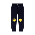 Palm Angels Kids Smiley Sweatpants "Navy/Blue"