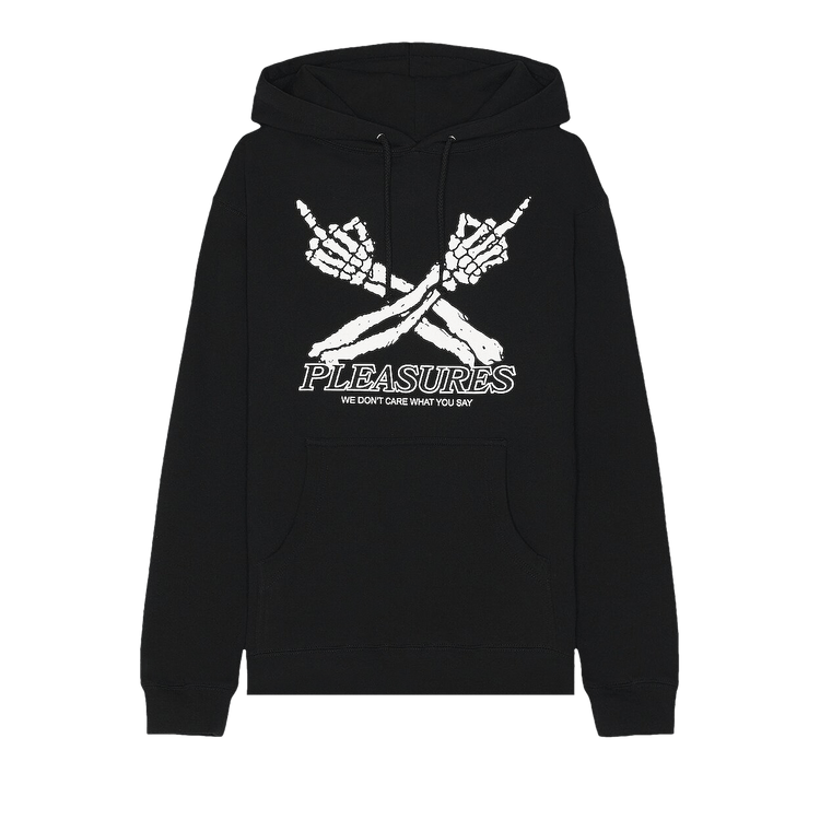 Pleasures Don't Care Hoodie 'Black'