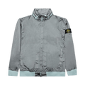 Stone Island Waffen Patch Foldable Hooded Zip Up Jacket "Sky Blue"