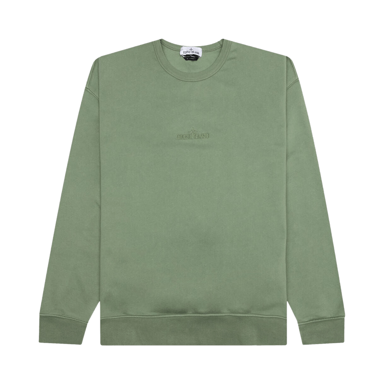 Stone Island Crewneck Sweatshirt "Sage"