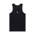 Marine Serre Organic Rib Tank Top "Black"