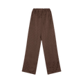 Marine Serre Moon Diamant Satin Jacquard Baggy Pants "Brown"