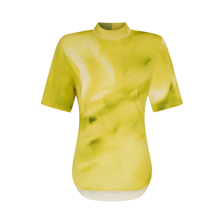 The Attico Tessa T-Shirt "Pale Yellow"