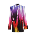The Attico Margot Mini Dress "Multicolor"