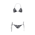 The Attico Bikini "Black/White"