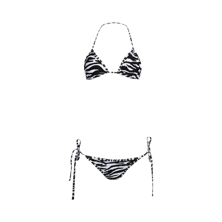 The Attico Bikini "Black/White"
