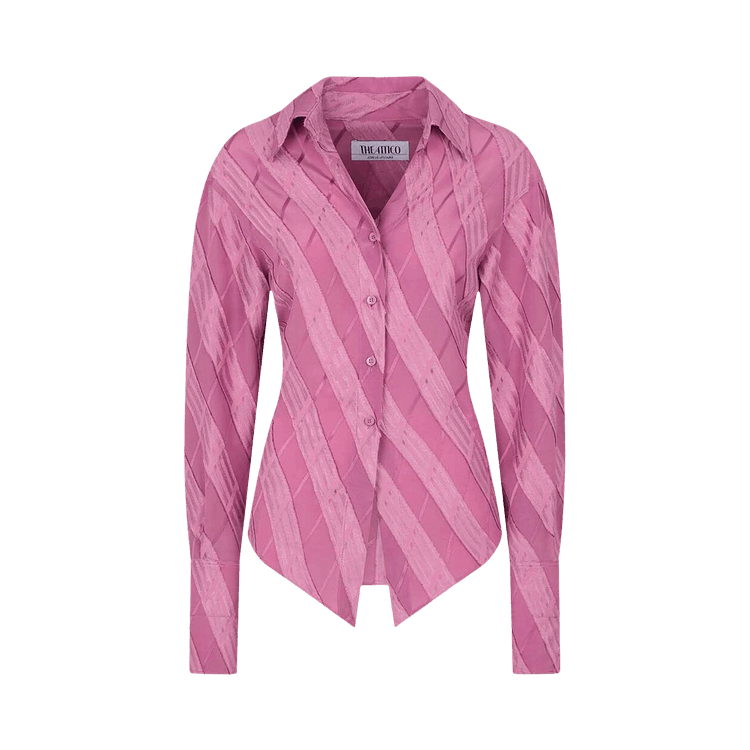 The Attico Lily Shirt "Mauve"