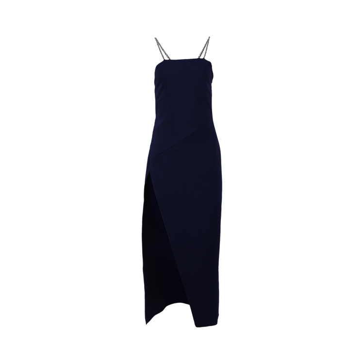 The Attico Midi Dress "Navy"