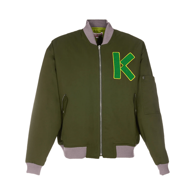 Kenzo Bomber Jacket "Dark Khaki"