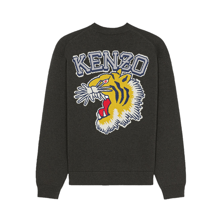 Kenzo Seasonal Graphic Jumper "Dark Khaki"