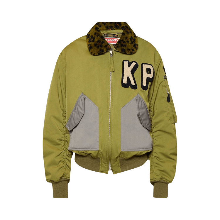 Kenzo Flight Fur Bomber "Khaki"