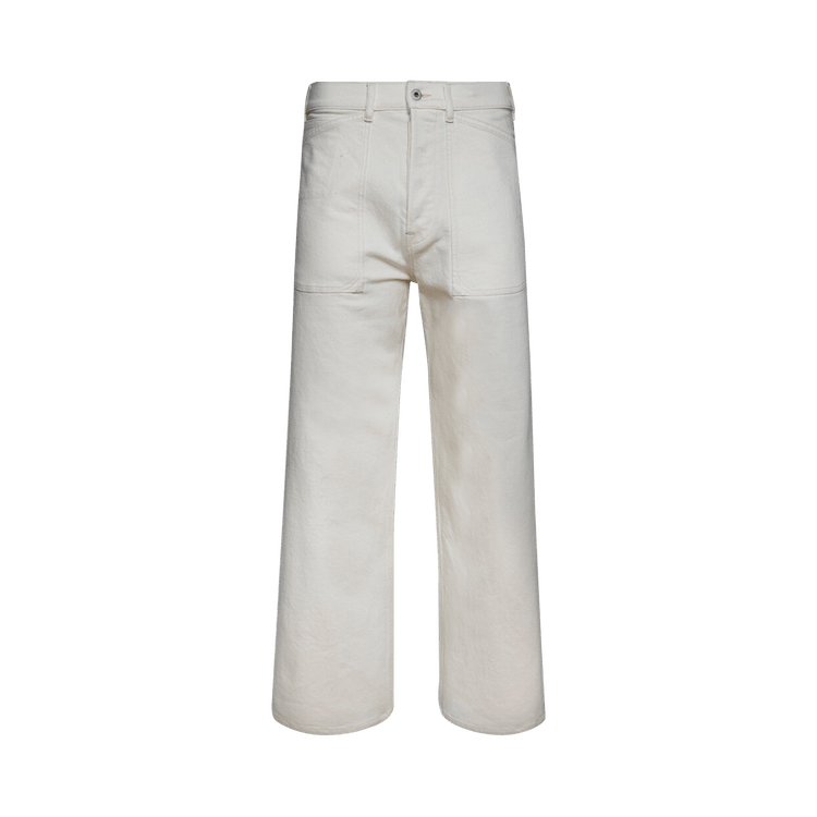 Kenzo Denim Pants "Bleached White"