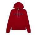 Lanvin Curb Embroidered Hoodie "Lipstick"