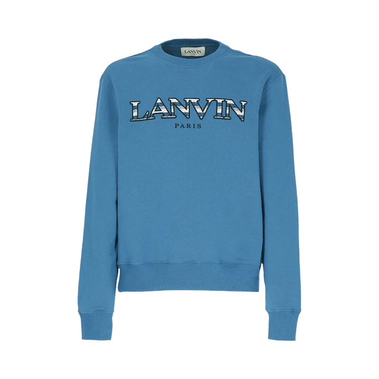 Lanvin Sweatshirt Curb "Blue Ocean"