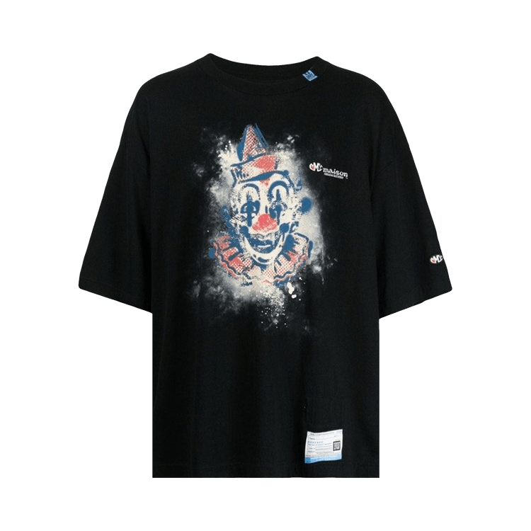 Maison Mihara Yasuhiro Clown Printed Tee "Black"